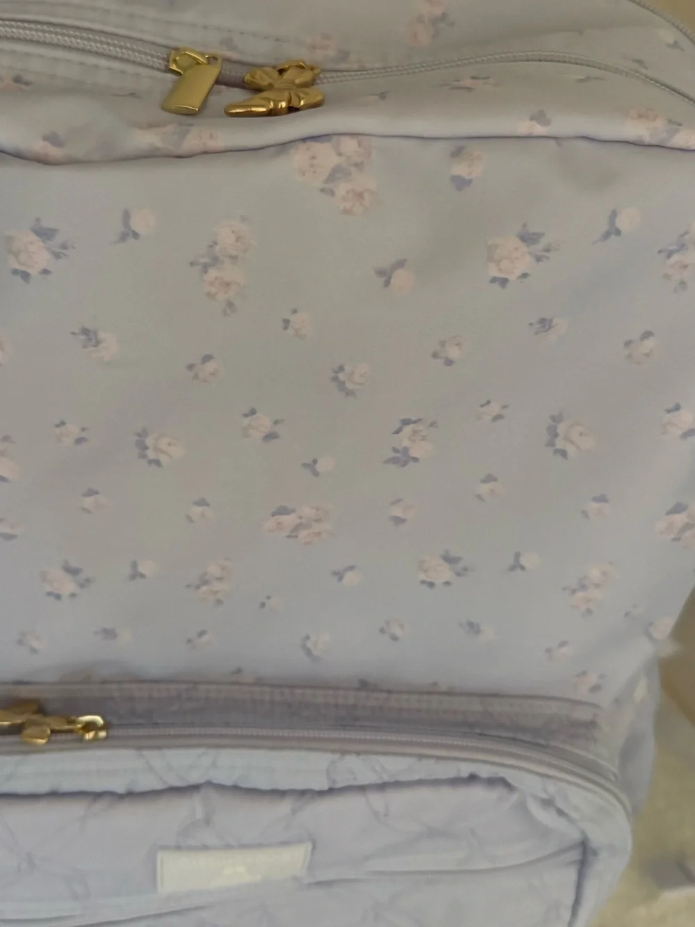 LoveShackFancy x Target - Yoobi Everblooming Rosettes Ditsy Backpack Breezy Blue